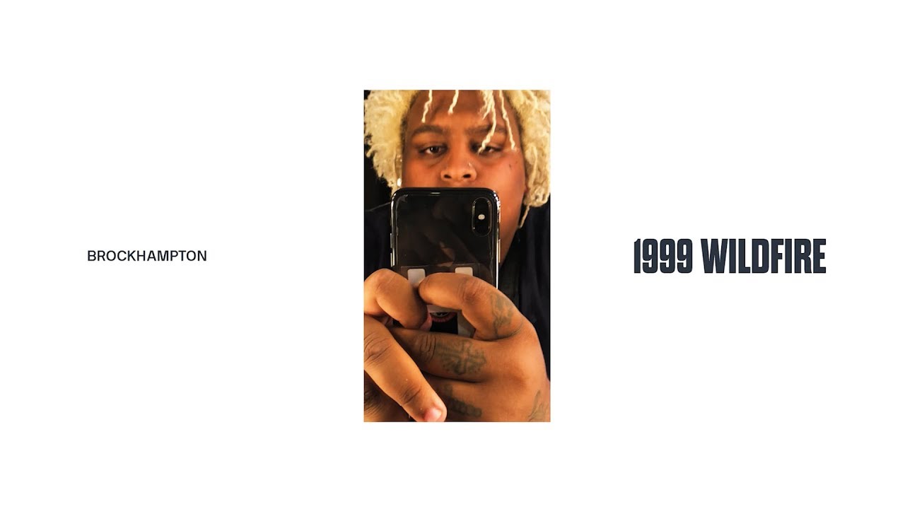 brckhmptn's tweet card. 1999 WILDFIRE - BROCKHAMPTON