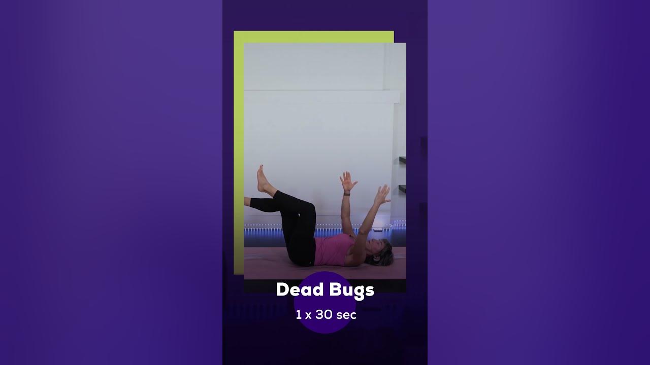 GroupFitnessFit's tweet card. TIGHT ABS CORE FINISHER FOR WOMEN OVER 40