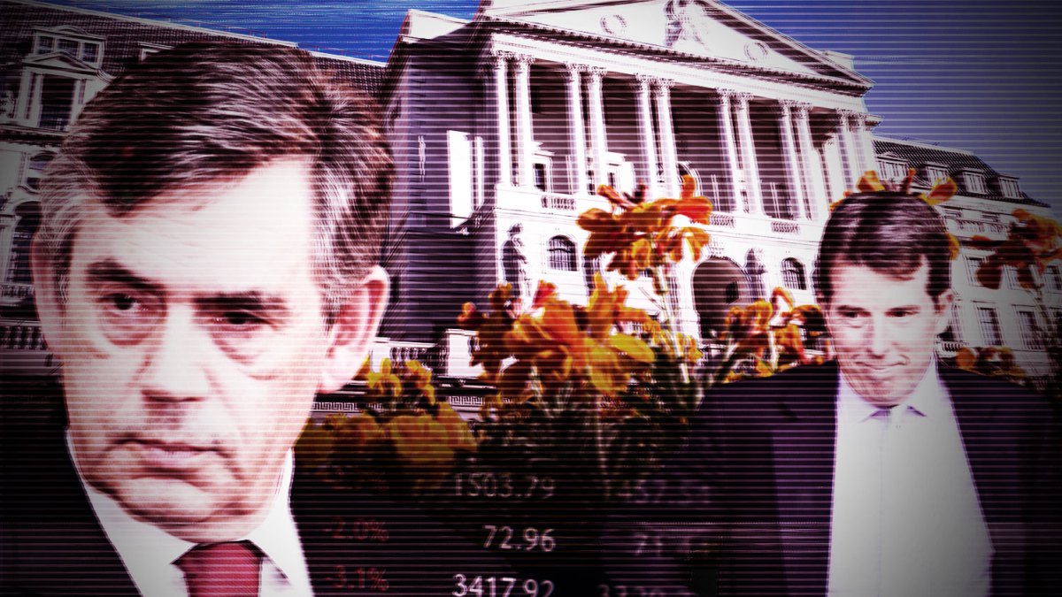 codedlogic's tweet card. On Wednesday October 8, 2008, Gordon Brown, the prime minister, announced £50 billion in emergency funding to recapitalise UK banks. The same day, amid what