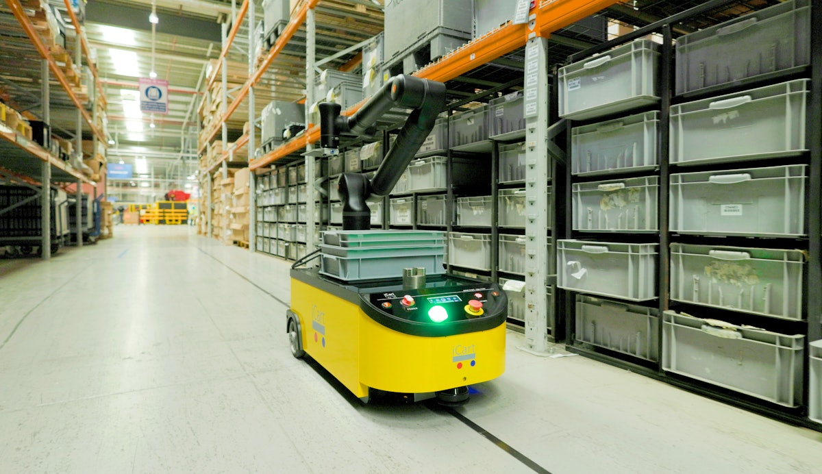 Bolamt's tweet card. Intralogistics may not be the most visible part of production, but it has a direct impact on everything from efficiency to safety to labor strategy.