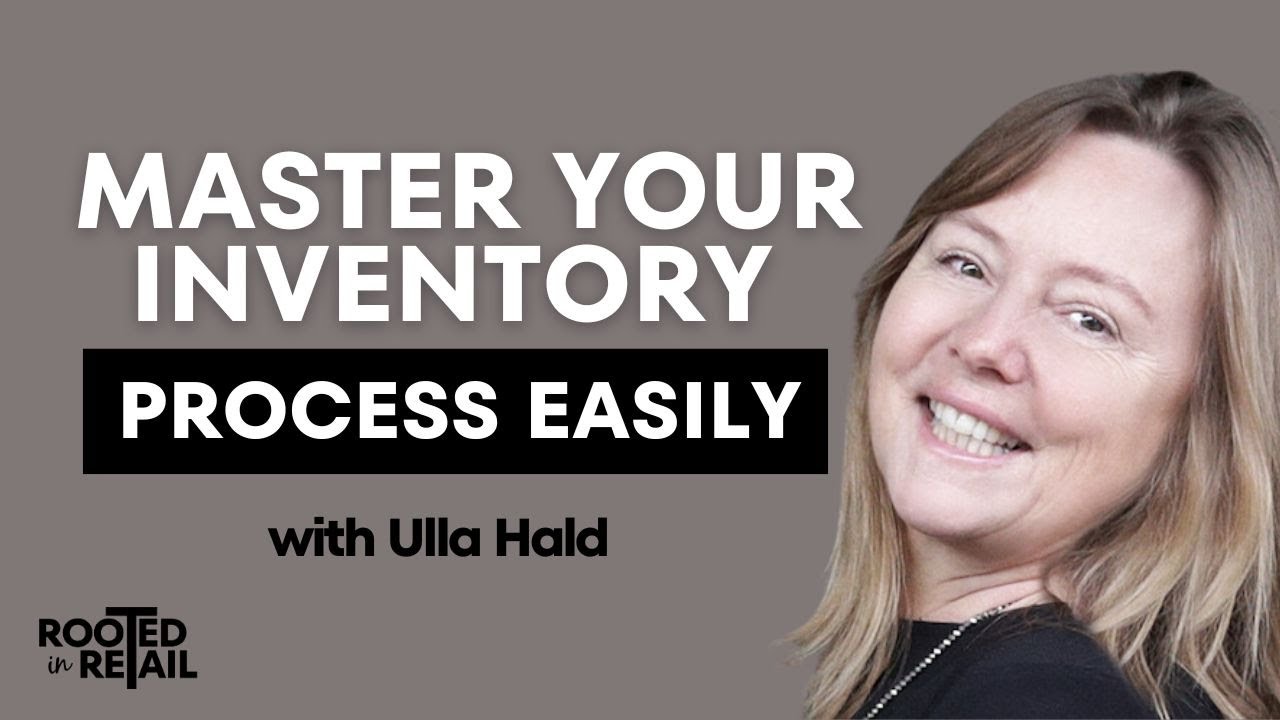 RootedinRetail's tweet card. Tech Solutions to Simplify Your Retail Workflow with Ulla Hald
