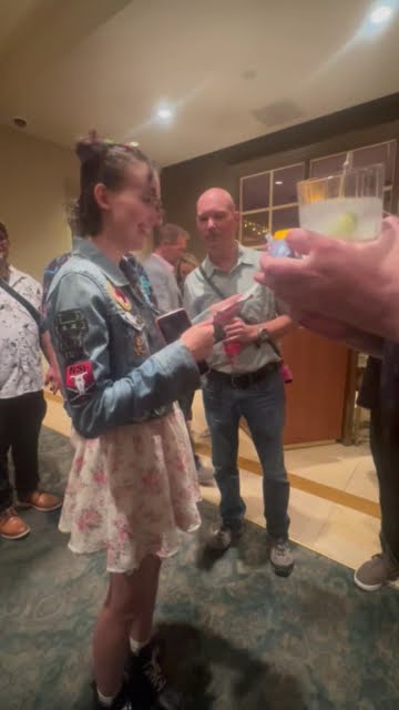 _larry0's tweet card. I witnessed hacker history @biascilab #hackers #hackerhistory...