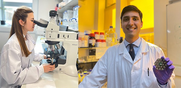 BioelectronicsL's tweet card. Dr Amparo Güemes and PhD student Ruben Ruiz-Mateos Serrano have been awarded a fellowship and scholarship respectively by the Worshipful Company of Scientific Instrument Makers (WCSIM).