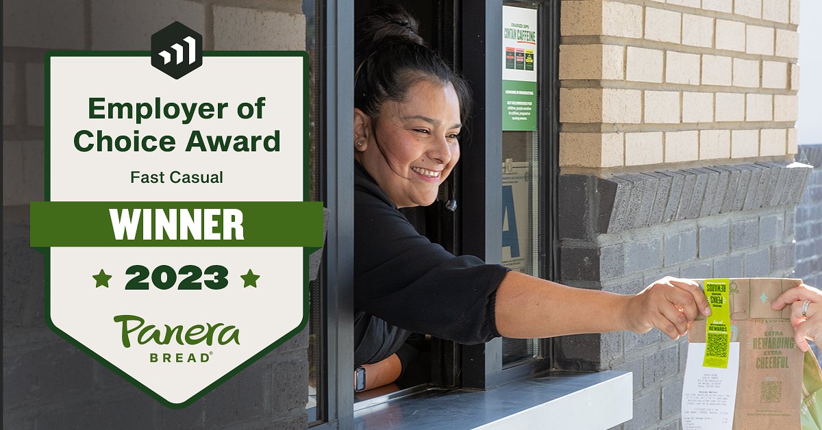 PaneraCareers's tweet card. At Panera, our people come first. If you're looking for a place where you can grow, feel supported, be yourself, enjoy great perks, and have a little fun along the way—you're in the right spot. We're...