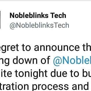 NobleblinksTech's tweet card. Nobleblinks Inc (@nobleblinksinc) • Instagram photo