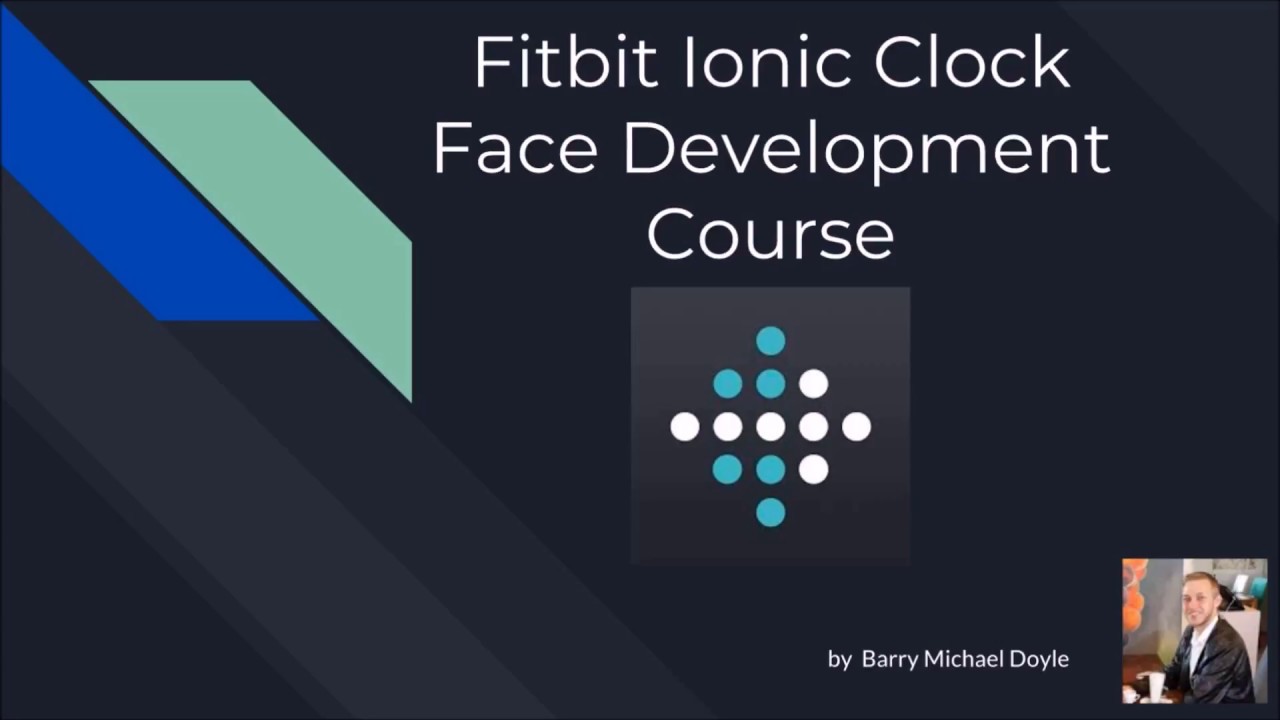 barrymdoyle's tweet card. Fitbit Ionic Tutorial: Build your own Clock Face #1 - Introduction
