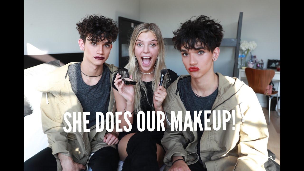 dobremarcus's tweet card. ALISSA DOES OUR MAKEUP!