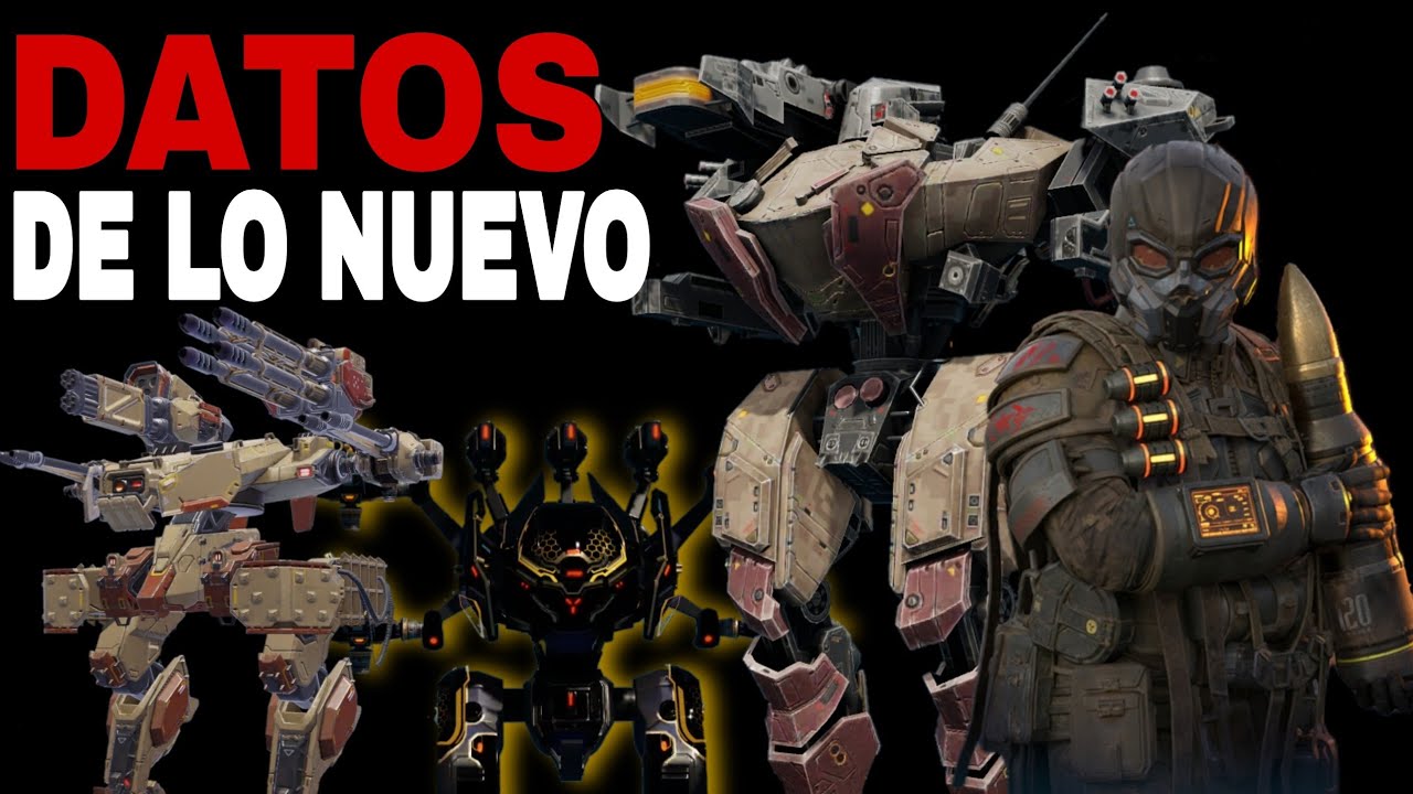 Turb0commander's tweet card. DETALLES DE LO MAS NUEVO EN TEST🔥: Nuevo titan PRINCEPS, nuevo Robot...