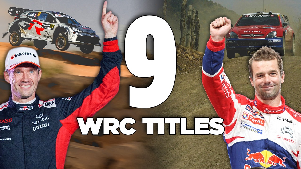 steve_sharp74's tweet card. Ogier WINS 9th World Championship 🏆 WRC Rally Saudi Arabia 2025...