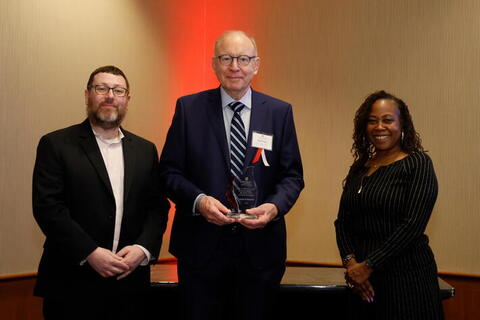 OSUWeldEng's tweet card. Hamish Fraser, Wei Zhang, Jerry Frankel, Winston Ho among faculty honored at the 2025 Distinguished Faculty Awards