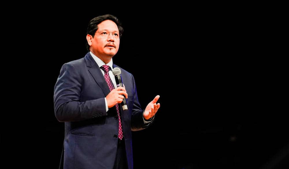 Sylladofficial's tweet card. Chief Minister Conrad K Sangma announced that the first film under the Meghalaya Film Policy has been completed, with the Telugu movie “Baa Baa Black Sheep” being shot entirely in Meghalaya. “Under...