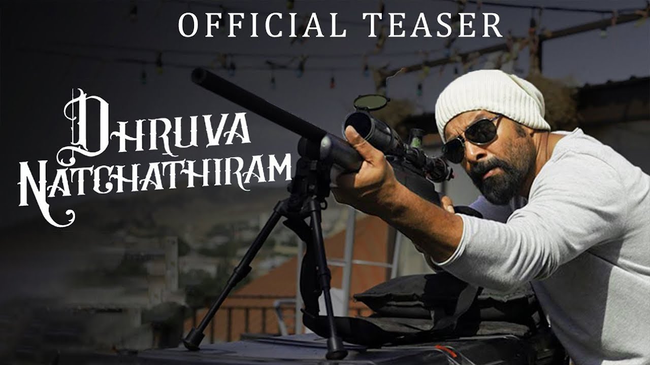 menongautham's tweet card. Dhruva Natchathiram - Official Teaser | Chiyaan Vikram | Gautham...