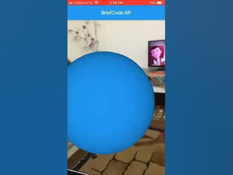 Yahia_Agwa's tweet card. Augmented reality (Flutter Application)