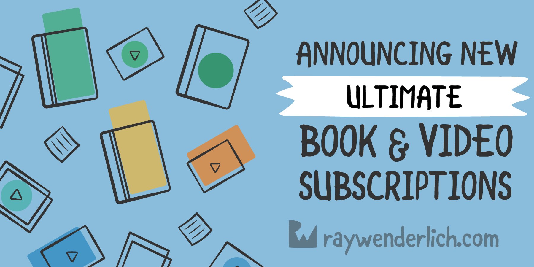 kodecodev's tweet card. Introducing our new Ultimate Subscription, with videos and books available together at last!