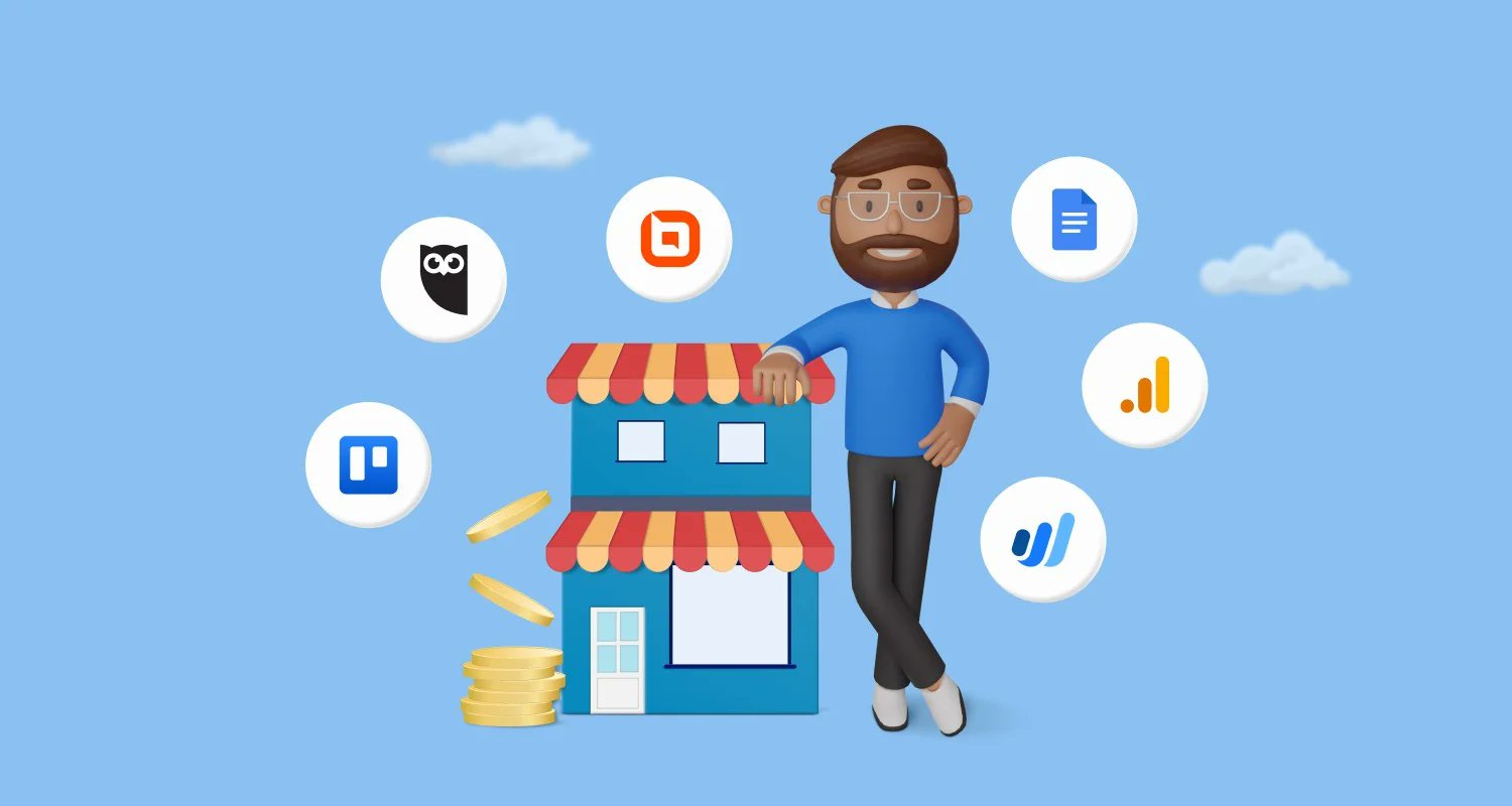 BoldDesk's tweet card. Explore the top small business tools to help you stay productive, automate customer service tasks, and support sustainable growth, all while keeping costs low.