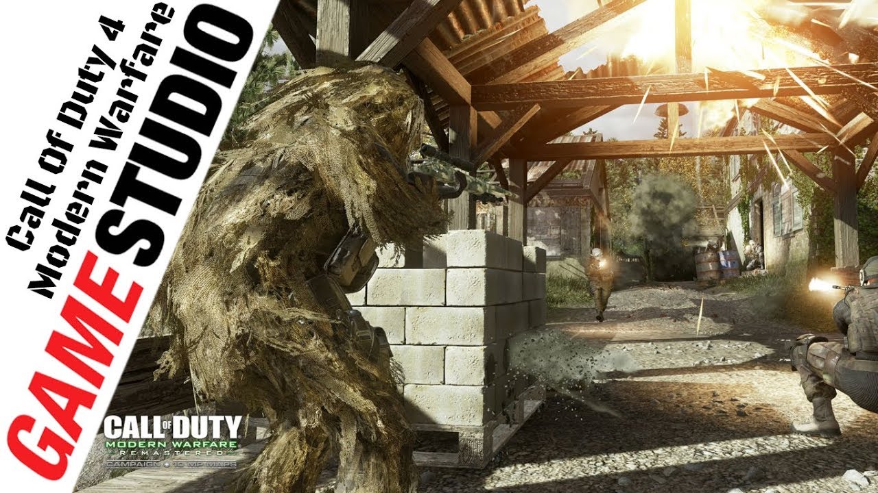 GameStudioSL's tweet card. Call of Duty 4 Modern Warfare Multiplayer LAN play - Team Death Match...