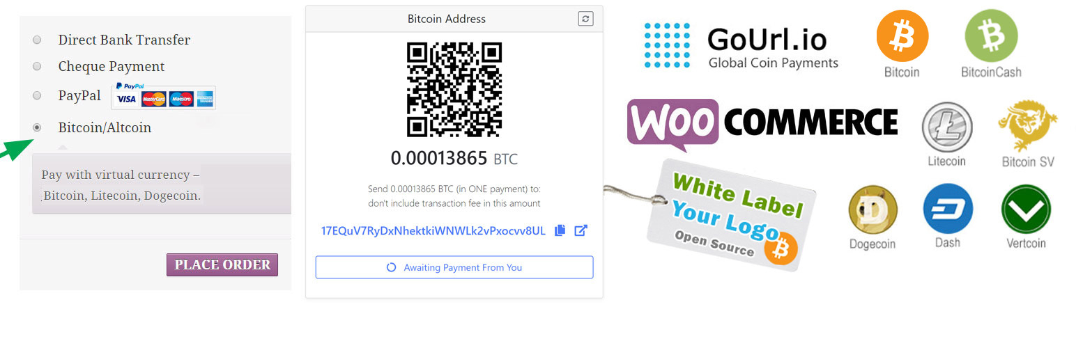 CryptocoinAPI's tweet card. Provides Bitcoin/Altcoin Payment Gateway for WooCommerce 2.1+ or higher. White Label Product. Accept Bitcoin, Bitcoin Cash, Bitcoin SV, Litecoin, Dash …