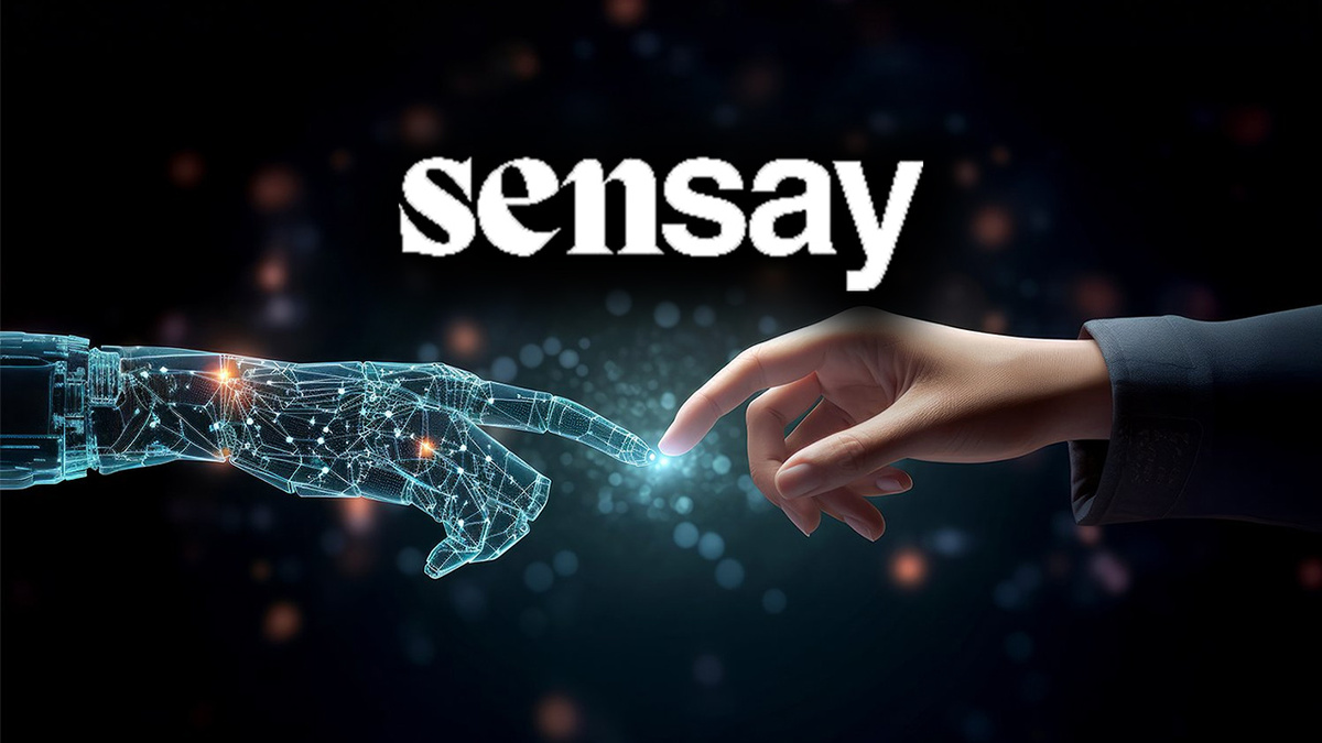 asksensay's tweet card. These partnership aim to craft the finest digital duplicates for digital transformation. Let's discover more about Sensay.