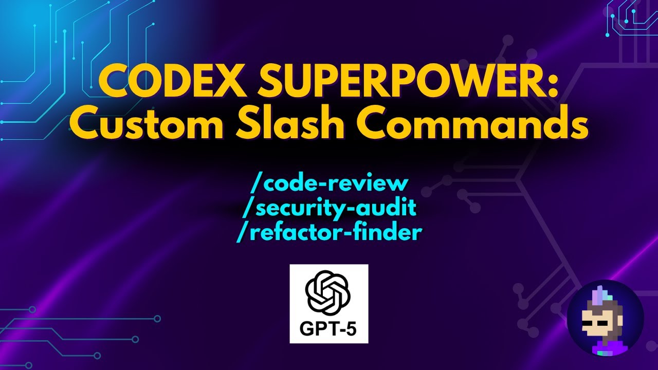 SnapperAI's tweet card. Codex CLI Custom Slash Commands: Automate Any Workflow
