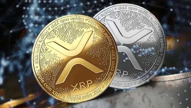 Crypto2Comm's tweet card. XRP price hit $1, fueled by bullish sentiment, regulatory optimism, and strategic moves, with projections eyeing $23 by 2025