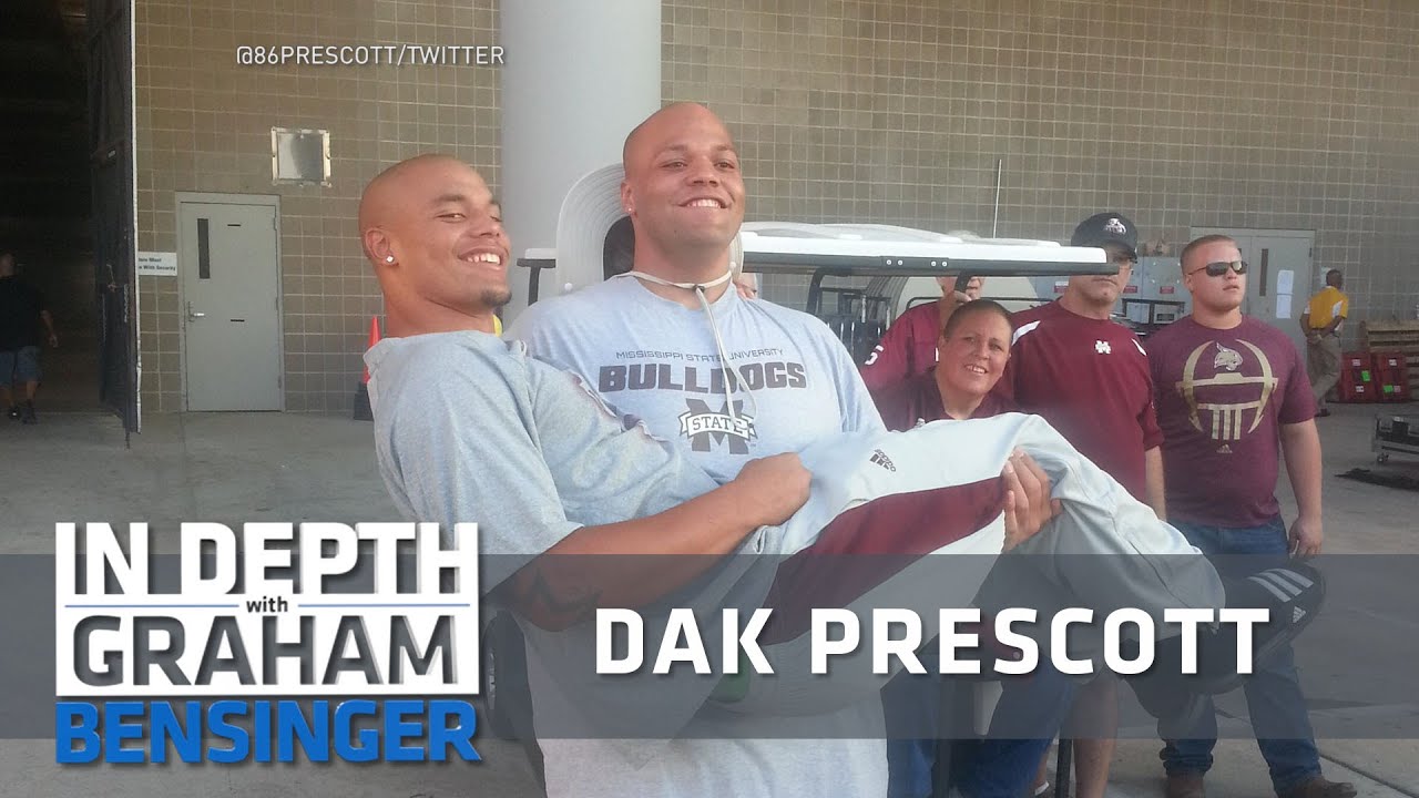 robertmays's tweet card. Dak Prescott on brother’s suicide