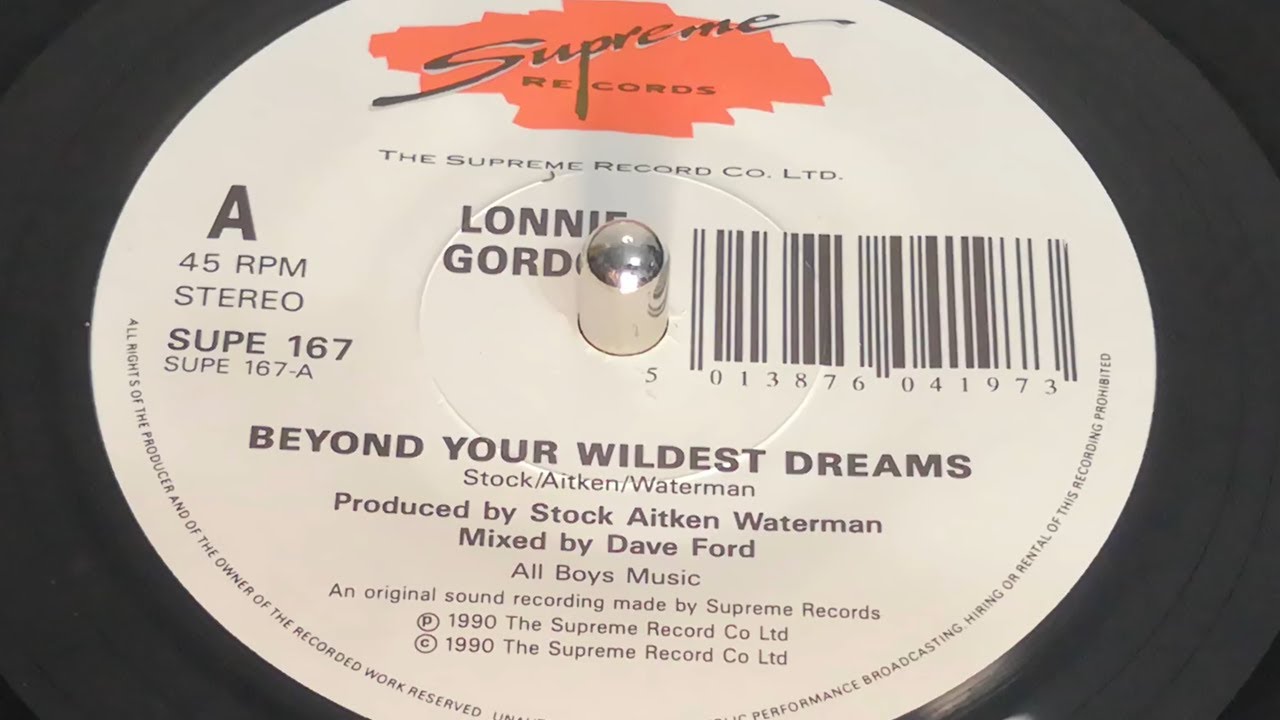 springviewer's tweet card. Lonnie Gordon - Beyond Your Wildest Dreams (1990 7" Single)