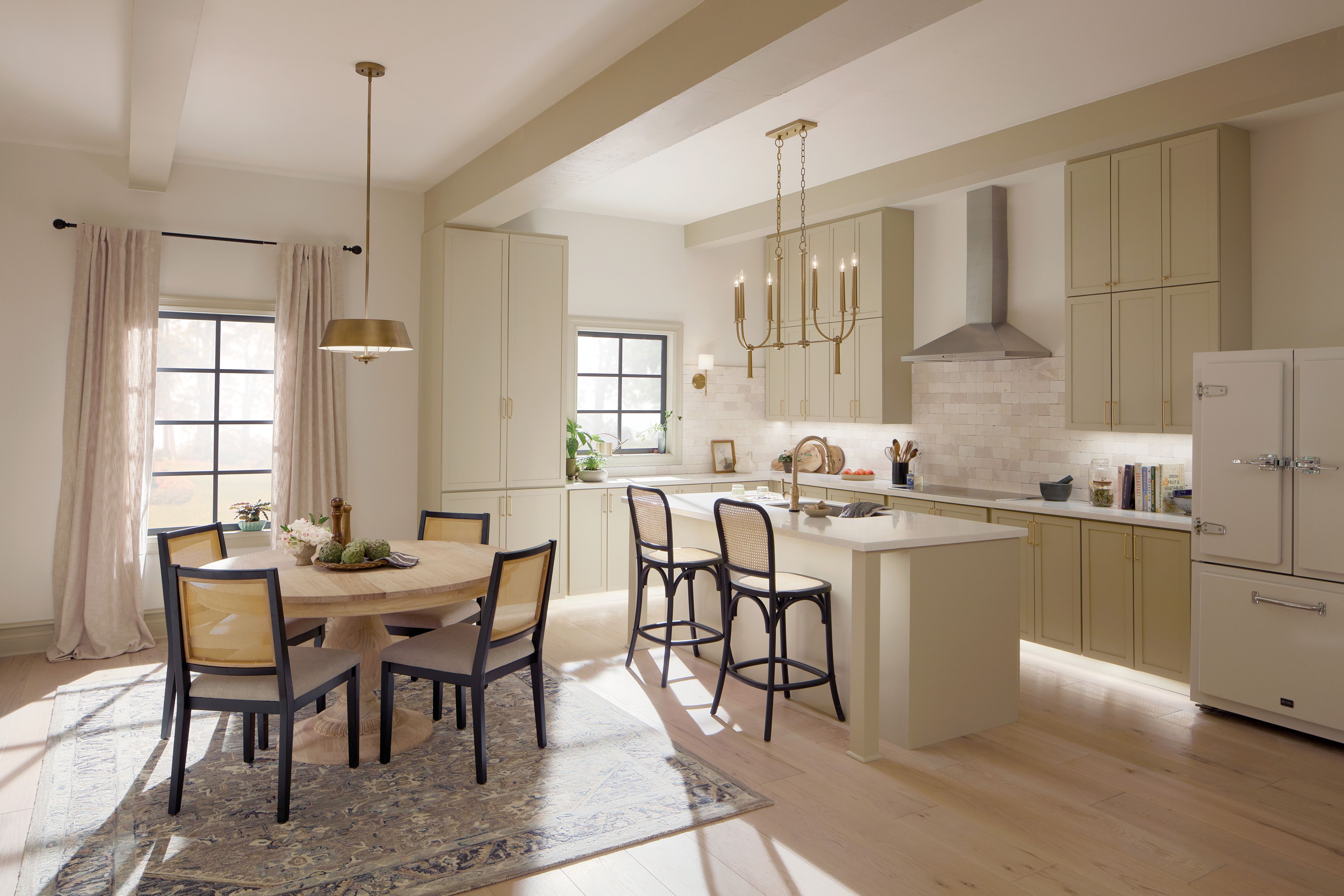 helpusell's tweet card. Light the busiest area of your home with help from the lighting professionals. We'll show you how to incorporate kitchen pendants, smart lighting technology, and more.