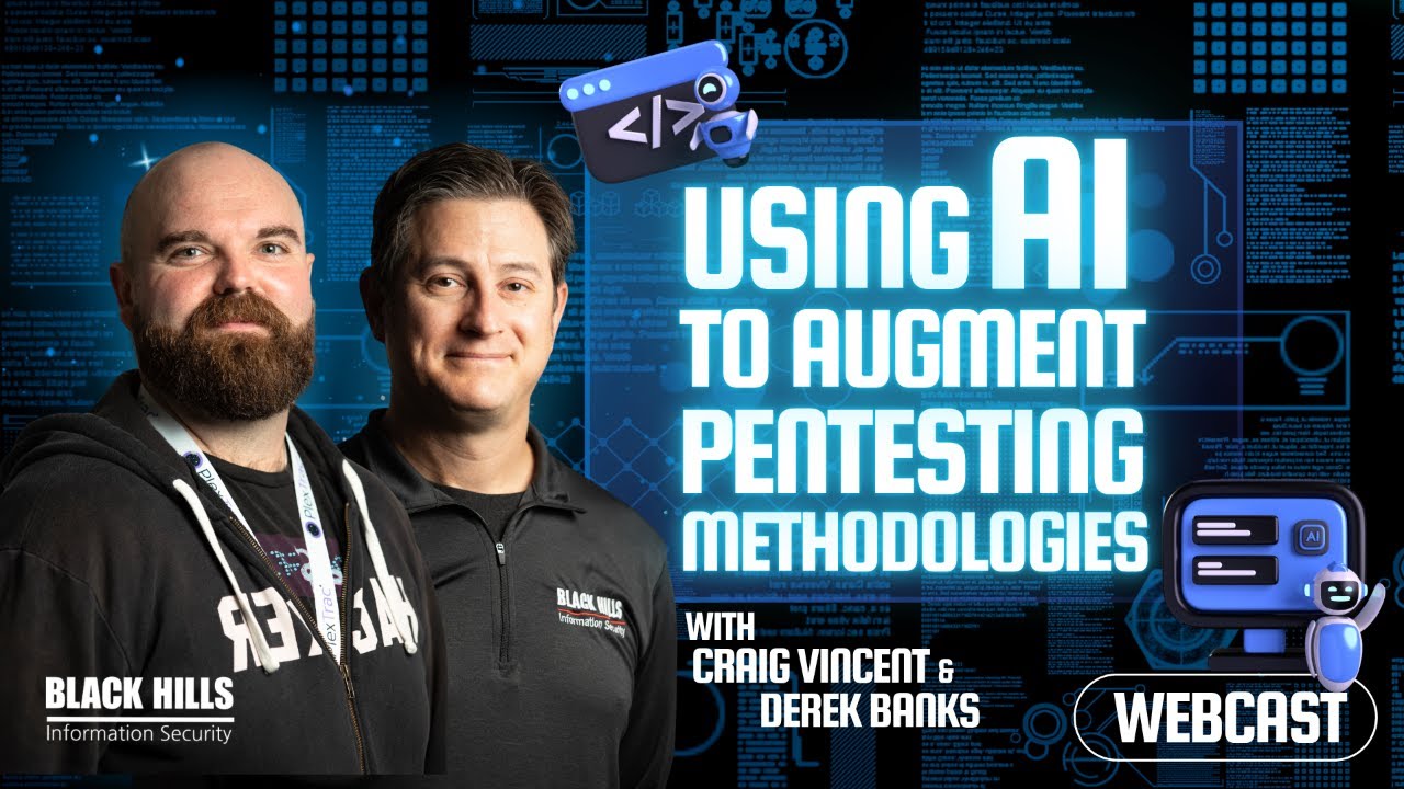 TweetThreatNews's tweet card. This webcast discusses the integration of AI and large language models into penetration testing and cybersecurity workflows, highlighting their potential to accelerate tasks and improve effectivene...