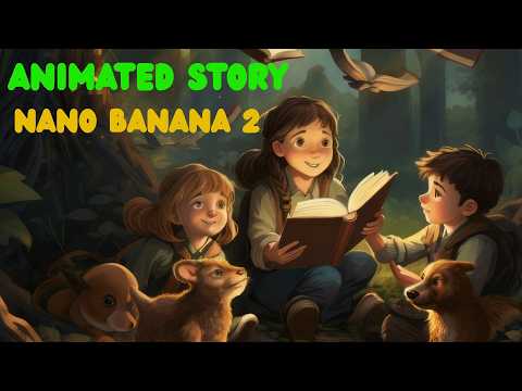 RandiAthenas's tweet card. AI Animation Story Generator Using Google Gemini 3, Nano Banana 2 And AI Video Generator VEO 3.1. Try : https://cutt.ly/Atrvg896 ? Tools used in this...