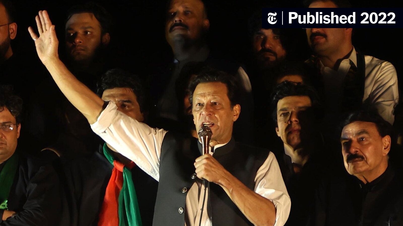 nytimes's tweet card. The move against Imran Khan is a major escalation of the power struggle between the government and the former leader and risks renewed public unrest.