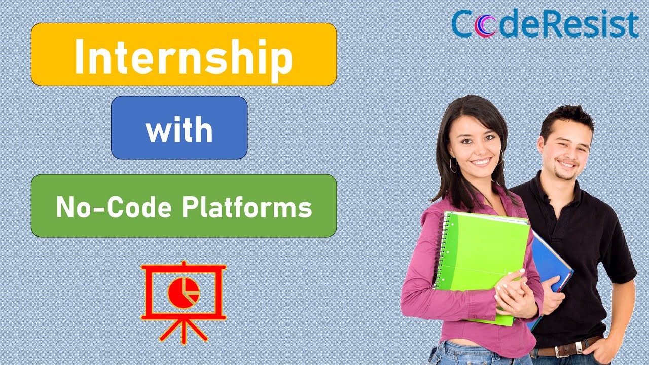 CodeResist's tweet card. Unlock Your Internship Dreams with No-Code Magic! 🚀 | CodeResist...