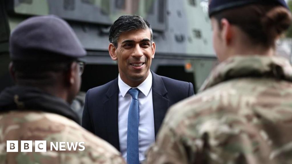 BBCNews's tweet card. Every 18-year-old would choose between joining the military or volunteering one weekend a month in the community.