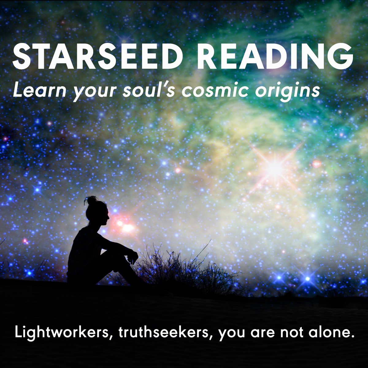 DivineLightCode's tweet card. Gain peace of mind getting closer to the answers to the puzzle that makes you, "you". Have you always wondered what star system your soul originates from? Do you feel like you're not from Earth? Do...
