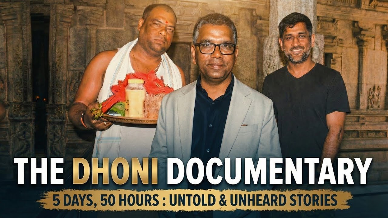 JO3LMILL3R's tweet card. WHY it took me 5 DAYS & 50 Hours to uncover Dhoni’s Ultimate story ?