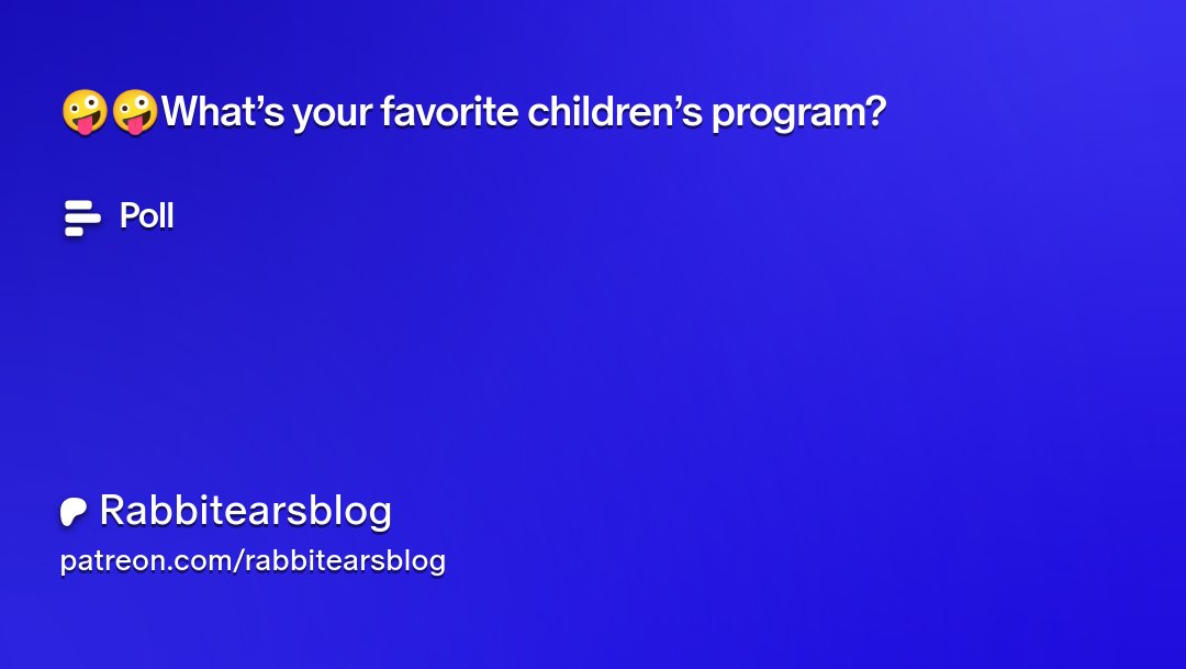 Rabbitearsblog's tweet card. Get more from Rabbitearsblog on Patreon