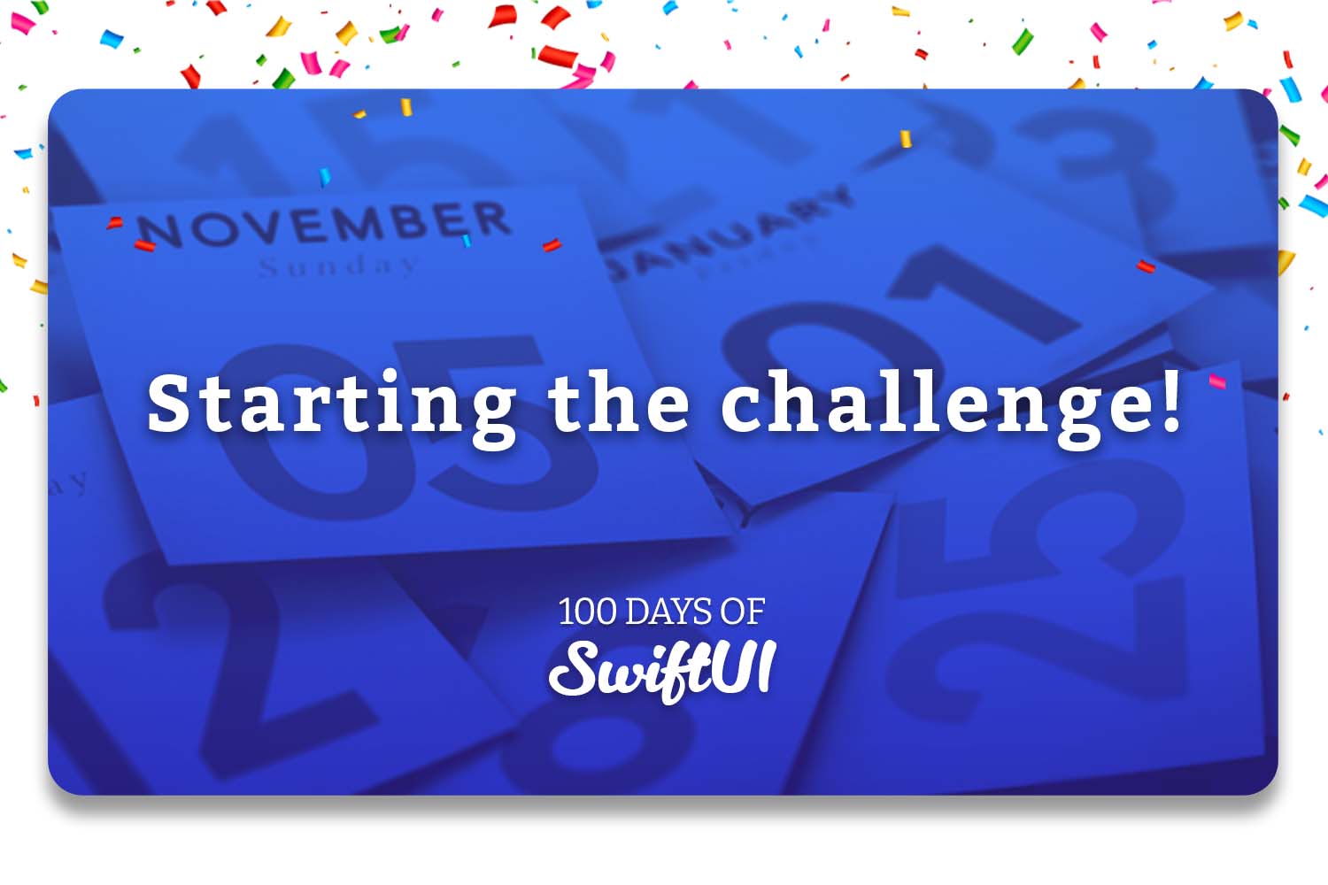officialmusto's tweet card. Follow the 100 Days of SwiftUI and learn to build apps for free.