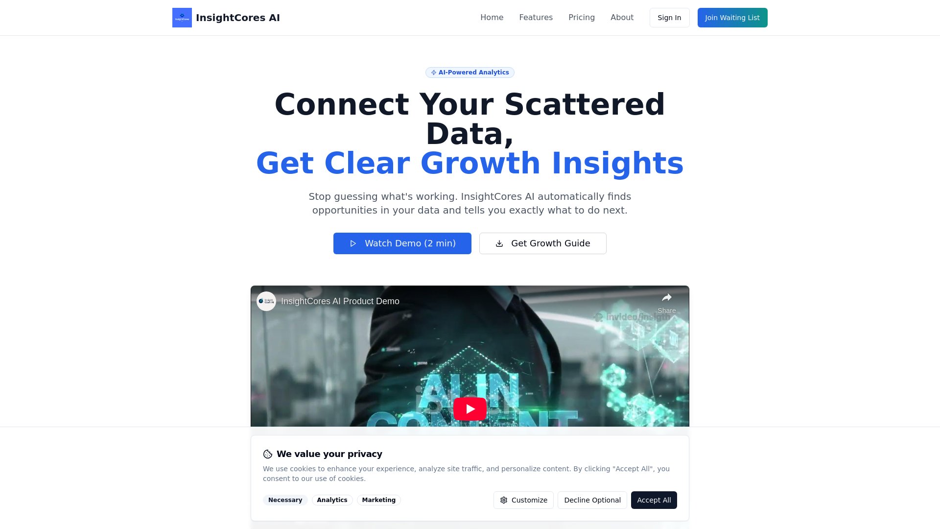 Inner_DeepTech's tweet card. Lovable Generated Project