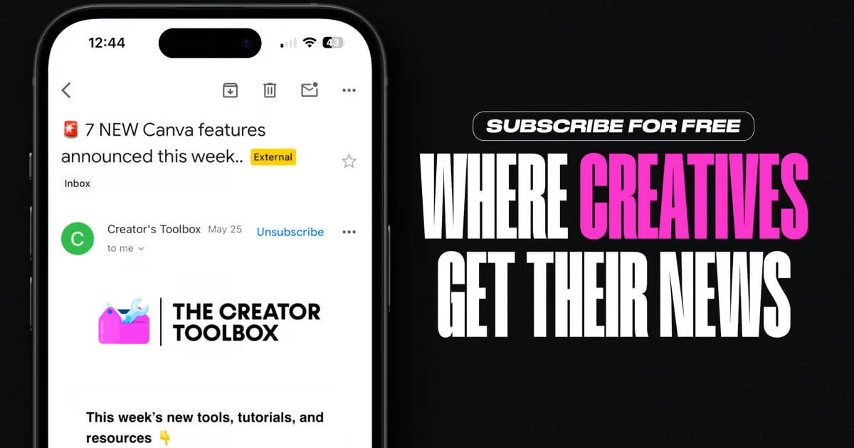 AdobeTricks's tweet card. Where creatives get their news. Free tools, news, and resources in your inbox.