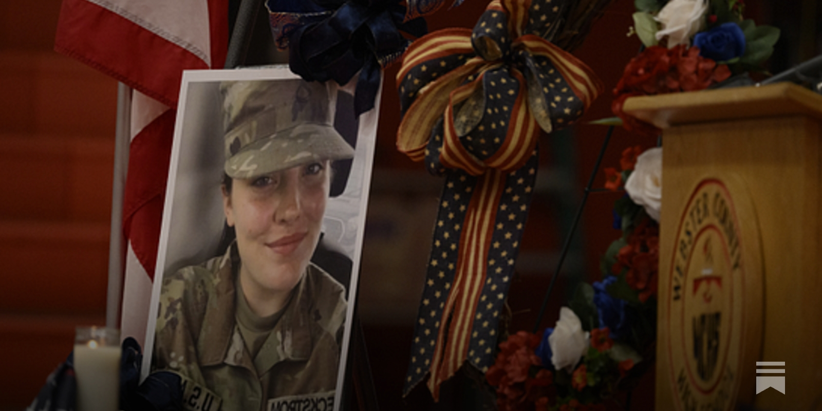Timodc's tweet card. A soldier lost in Washington, and what her death means for those who served beside her.