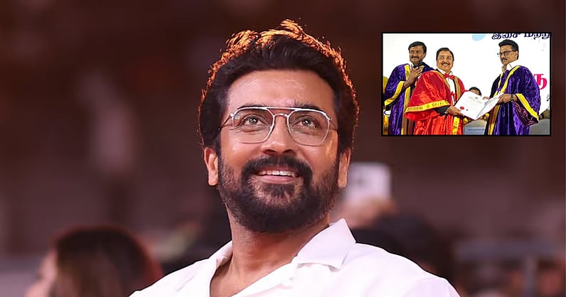 CinemaVikatan's tweet card. Suriya: "அவரின் மகன் என்பதே எனக்கான அடையாளம்" - தந்தை சிவகுமார் குறித்து சூர்யா நெகிழ்ச்சி