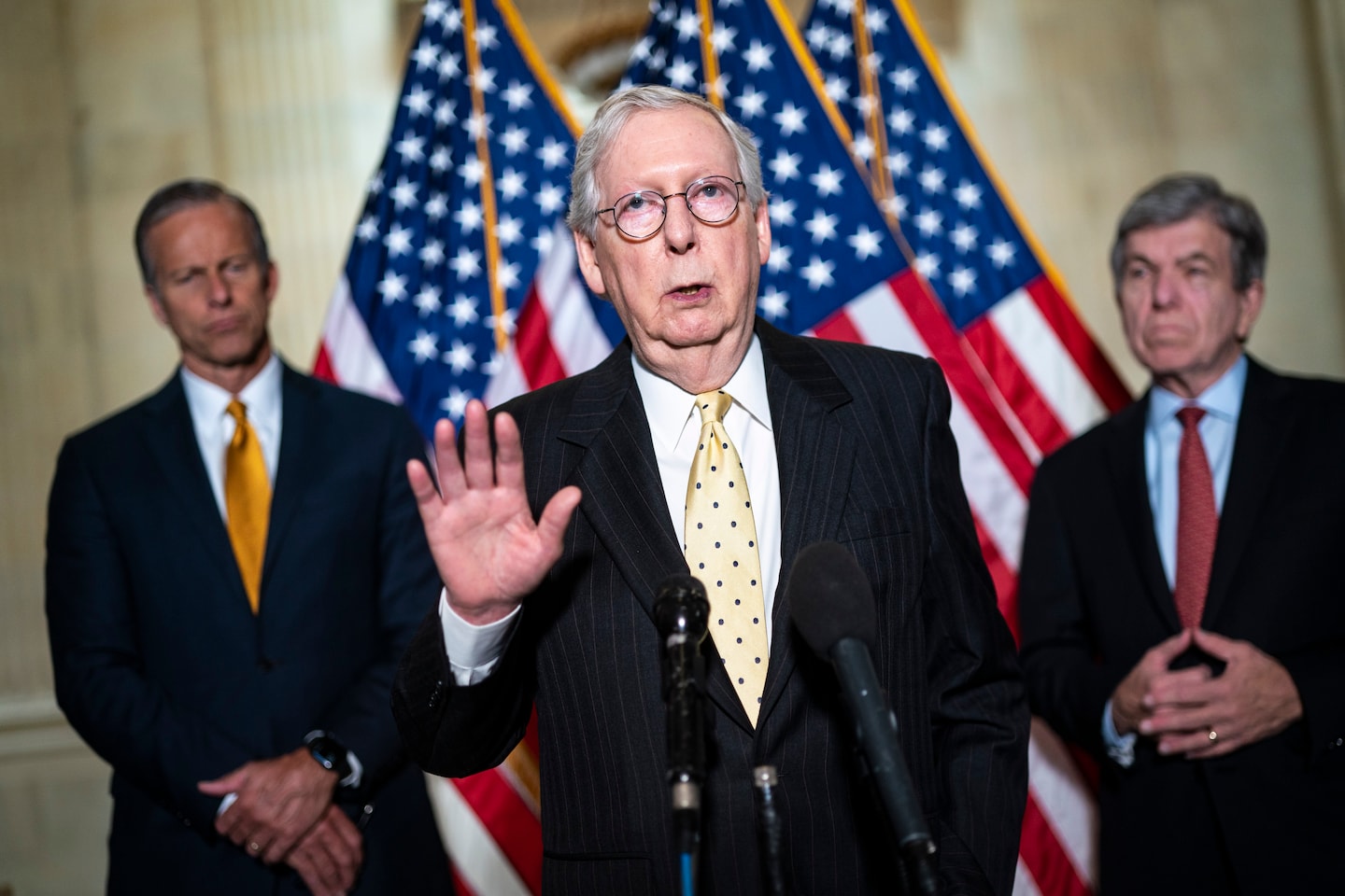 keithboykin's tweet card. Senate Minority Leader Mitch McConnell (R-Ky.) announced his opposition to the bill Wednesday.