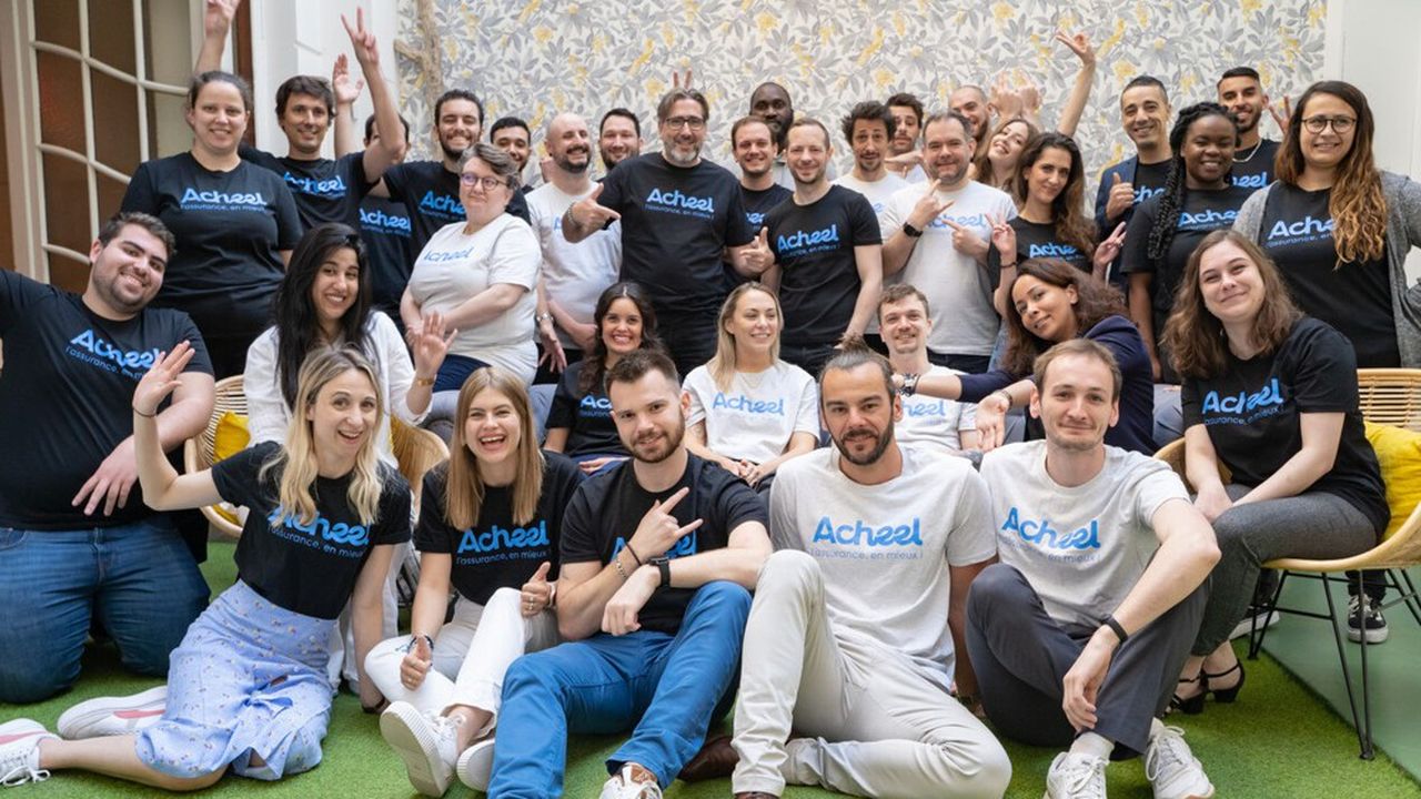 acheel_com's tweet card. Moins de deux ans après son lancement, la start-up qui propose plusieurs produits d'assurance dont, récemment, de l'automobile, a collecté 79 millions d'euros de primes fin 2022. Elle vise 380.000...