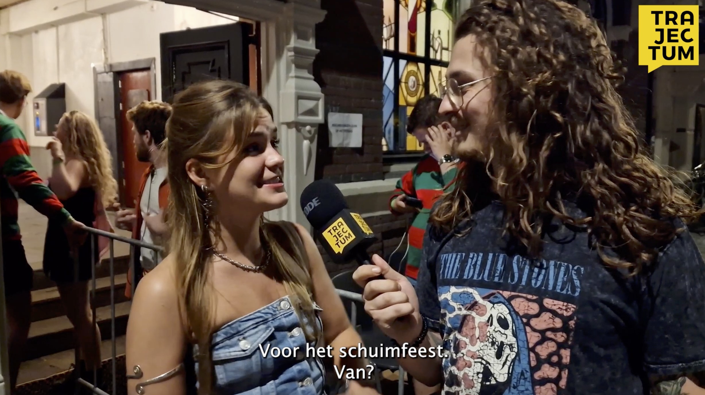 trajectum's tweet card. 'Ik geef het een 8.'