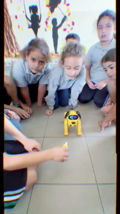 ILCLebanon's tweet card. Grade 2 & 3 explored basic concepts of robots in action @ ILC (...
