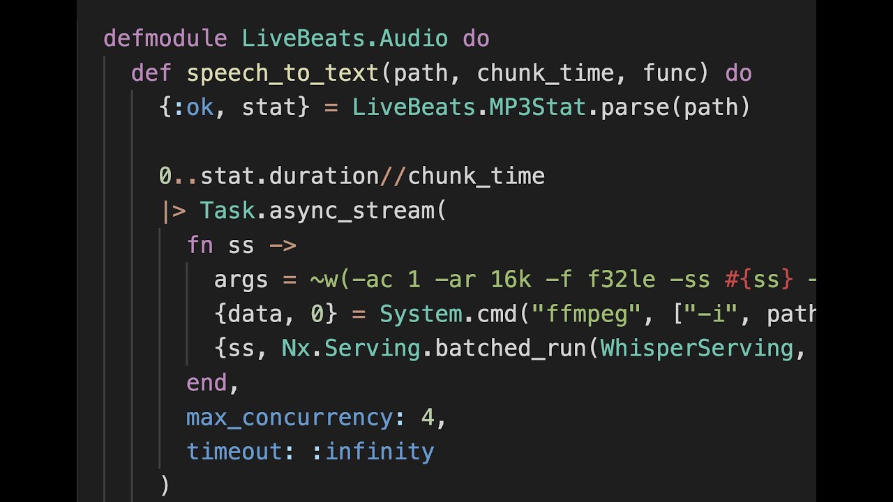 chris_mccord's tweet card. Embed and broadcast Whisper speech-to-text in your Phoenix app in 15...