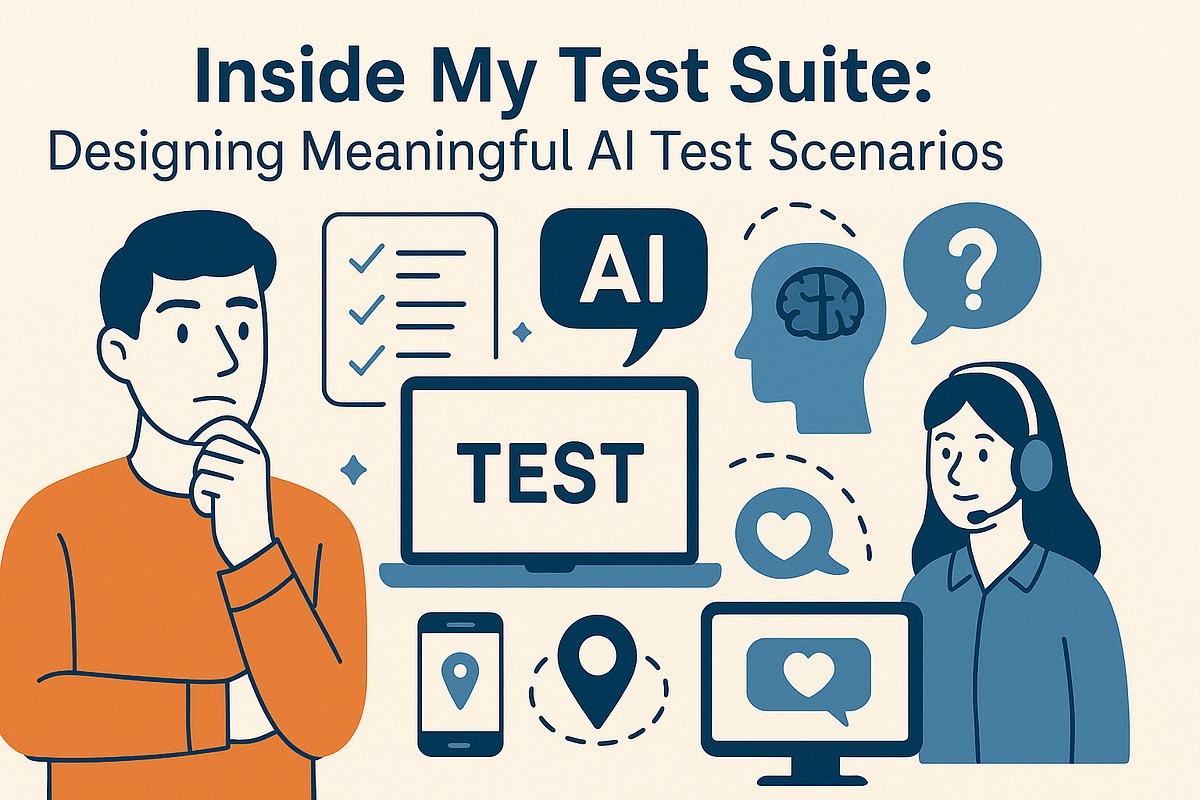 QAwithVimal's tweet card. AI isn’t just a technology — it’s a conversation, a decision-maker, and sometimes even a guide. As QA engineers, we’re no longer just…