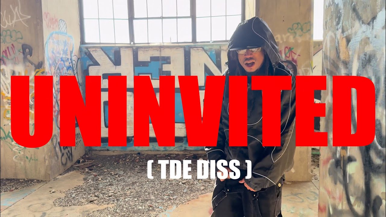 PaperChaserBlog's tweet card. SUPA KALIENTE - UNINVITED (TDE DISS) (OFFICIAL MUSIC VIDEO) (DIR....