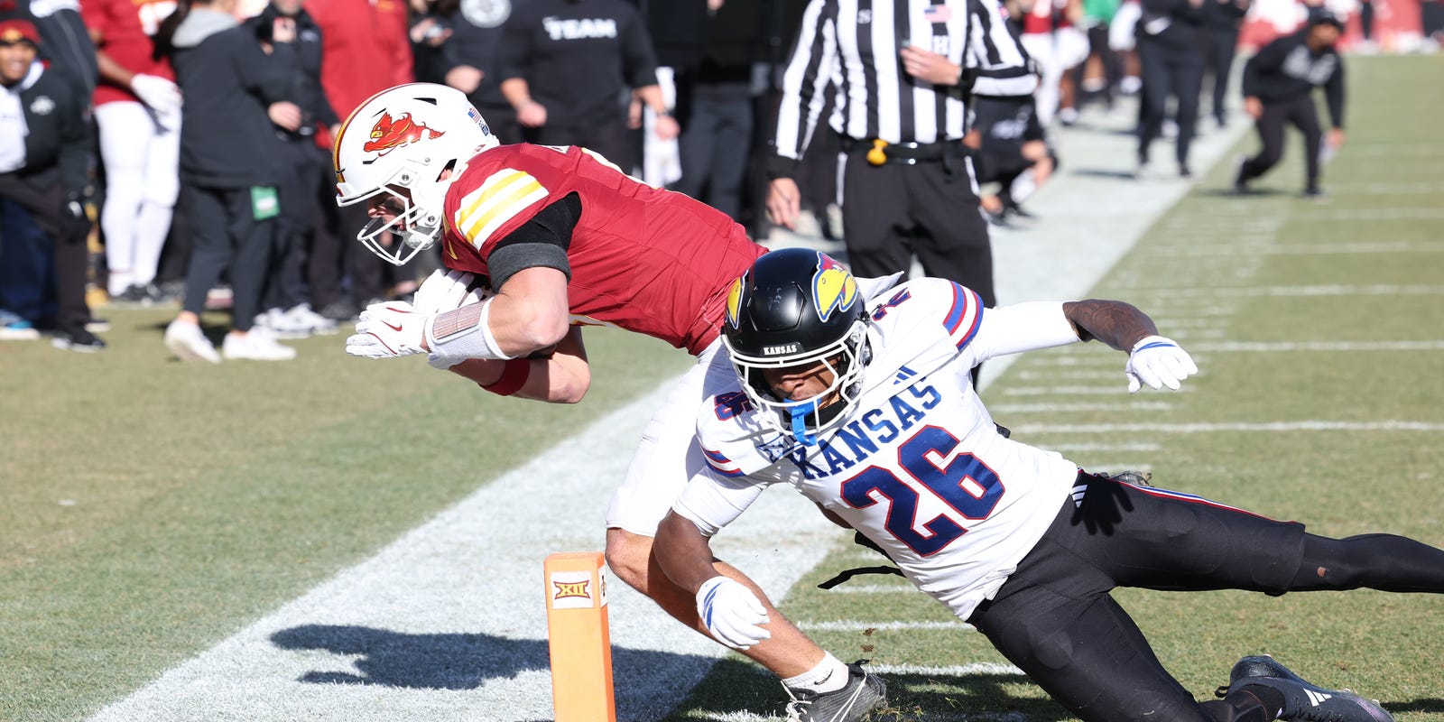 JordanGuskey's tweet card. Kansas football fell well short Saturday on the road at Iowa State. Here’s more on what happened, and where the season is right now for the Jayhawks.