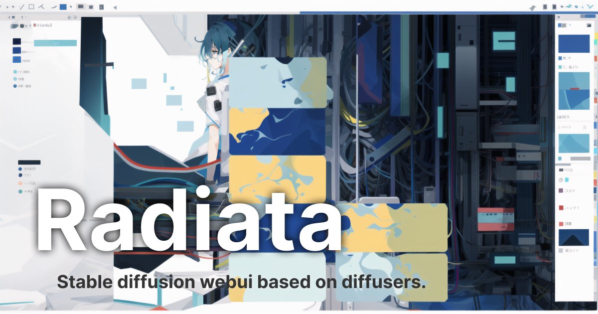 ddPn08's tweet card. Stable diffusion webui based on diffusers. Contribute to ddPn08/Radiata development by creating an account on GitHub.
