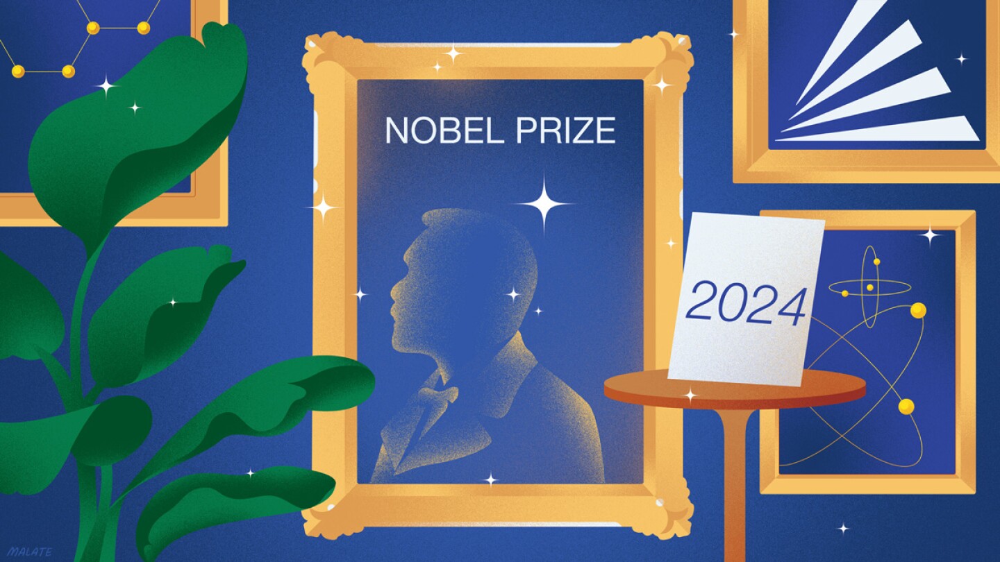 AIP_Library's tweet card. 2024 Physics Nobel Prize Resources from AIP